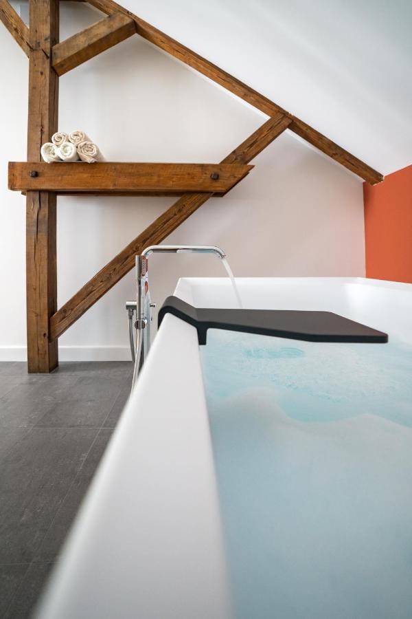 Krafft, Centre Ville, Climatise, Baignoire Double - La Cle Des Sacres Reims Exteriör bild